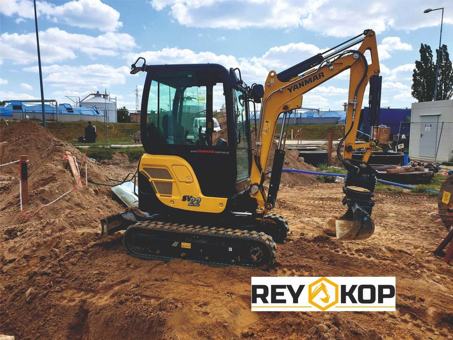 Wynajem Wypożyczalnia Mini Koparka, Usługi minikoparką, roboty ziemne