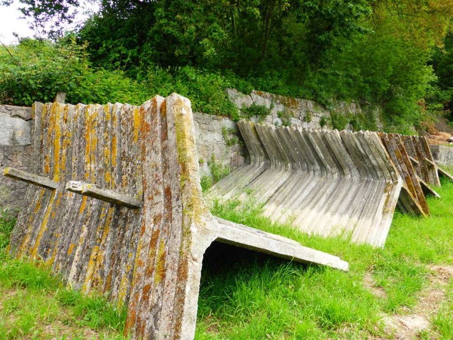 Esteios de Ramada em betão armado
