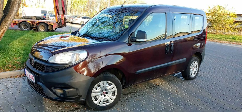 Fiat Doblo 1,3MultiJet Klima El.Szyby USB Zadbany Bezwypadek 5-Osobowy