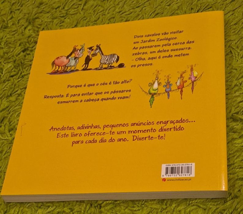 Livro +365 Piadas NOVOS