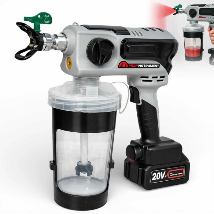 Акумуляторний безповітряний фарбувальний апарат PRO-X1 (120 бар)