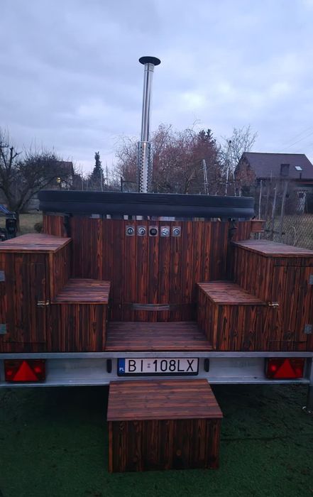 Mobilna balia z jacuzzi - Mobilne SPA