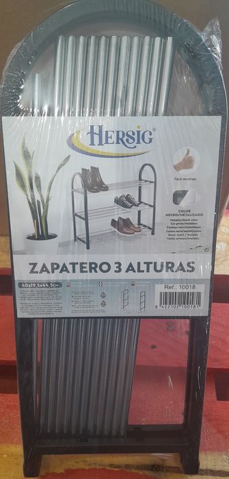 Sapateira metálica de 3 prateleiras  Nova
