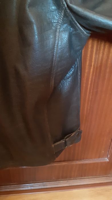 Blusão cabedal para homem