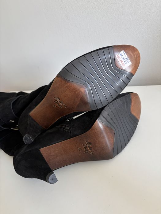 Kozaki prima moda 41 skóra naturalna eleganckie nowe czarne