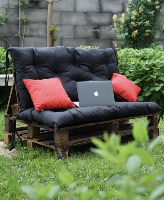 Для садових меблів , подушки в кокон, гойдалки , піддона, лавки