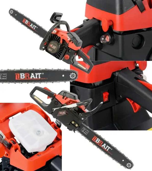 Бензопила ланцюгова BRAIT (52 куб.см, шина 45 см, 8000 об/хв)