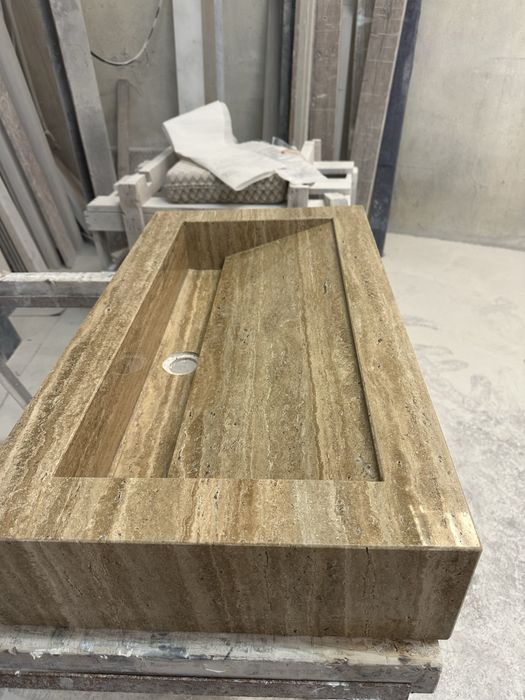 Lavatorio marmore travertino