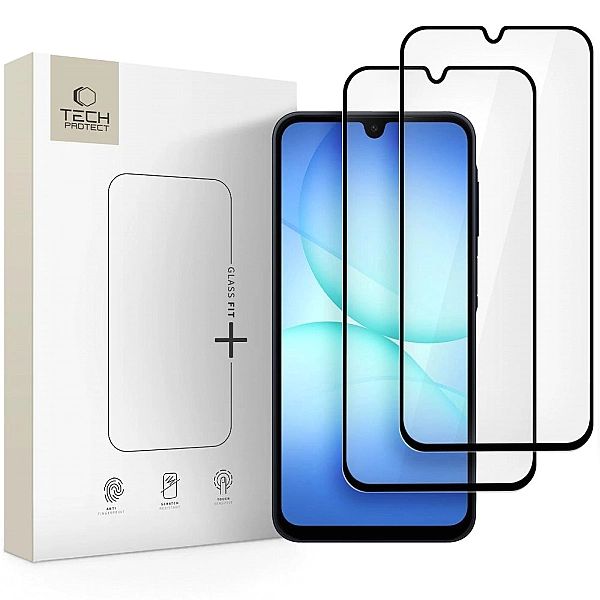 Szkło Hartowane Tech-Protect Glass Fit+ 2-Pack Galaxy A16/4G / 5G / A2