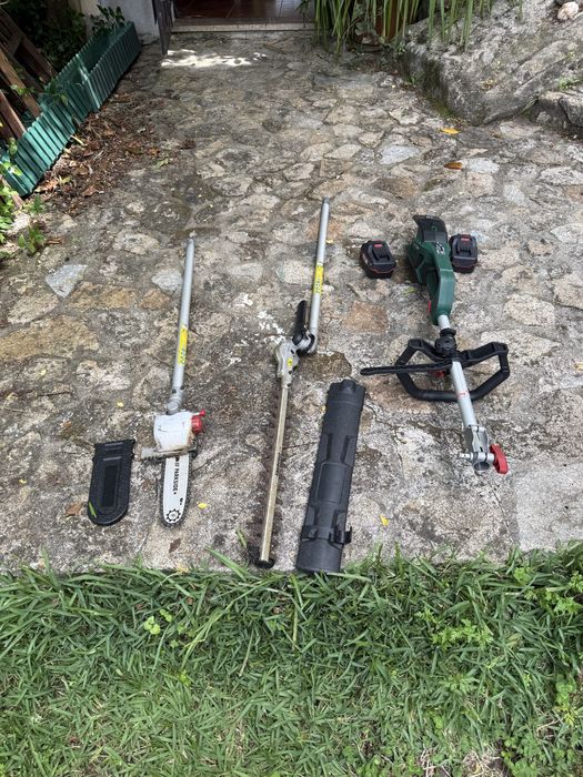 Maquins jardim polivalente a bateria.