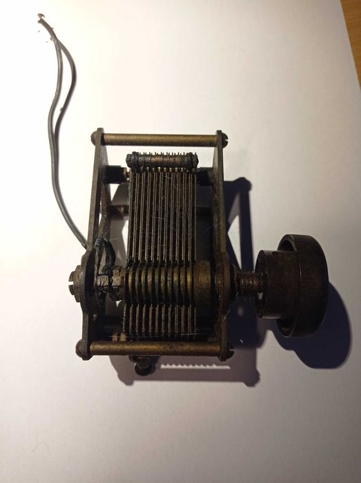 Condensador variavel antigo vintage