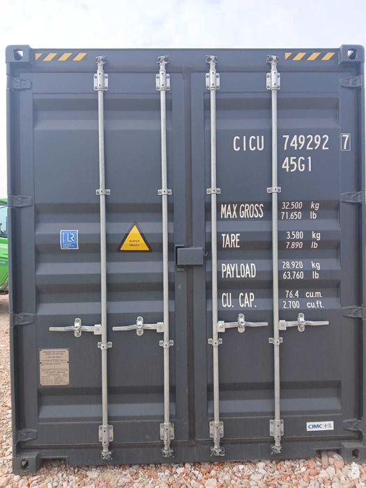 Kontener Morski  12m 40HC One Way – Gotowy od Ręki