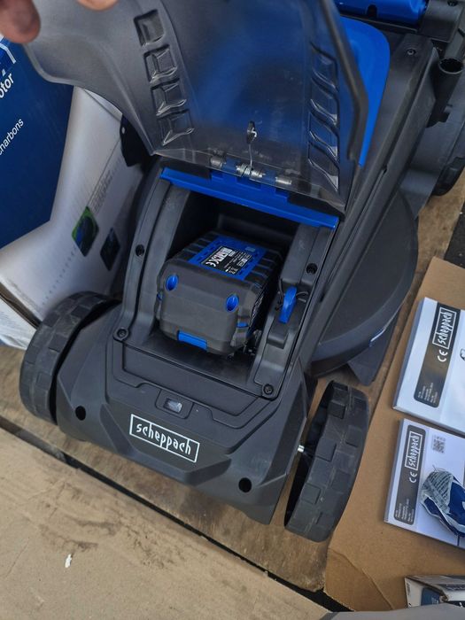 Акумуляторна газонокосарка, косарка Scheppach BC-MP320- X (з Німеччини