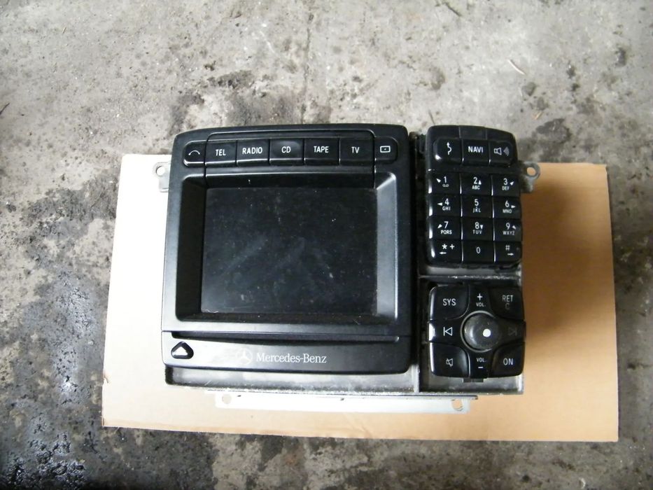 Radio navi wyświetlacz Mercedes W220 S klasa 3.2 CDI (2001r.)
