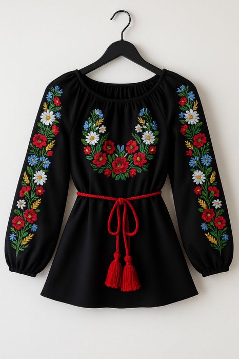 Вишиванка Львівська з поясом в ідеальному стані