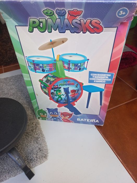 Bateria 3 elementos PJ Masks