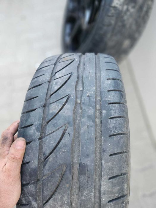 Jantes OZ 18 5x100 com pneus quase novos