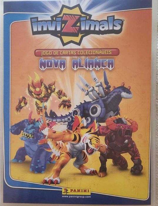 Coleções InviZimals Desafios Ocultos e Nova Aliança