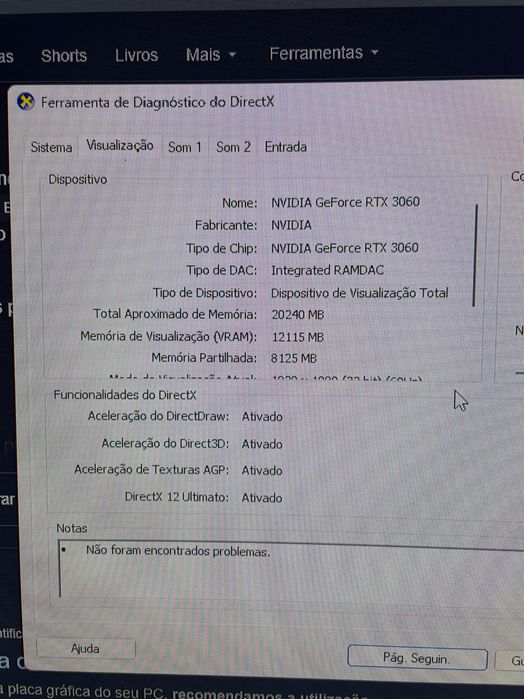 PC Gaming — RTX 3060 | SSD 500Gb Ryzen 5 5500