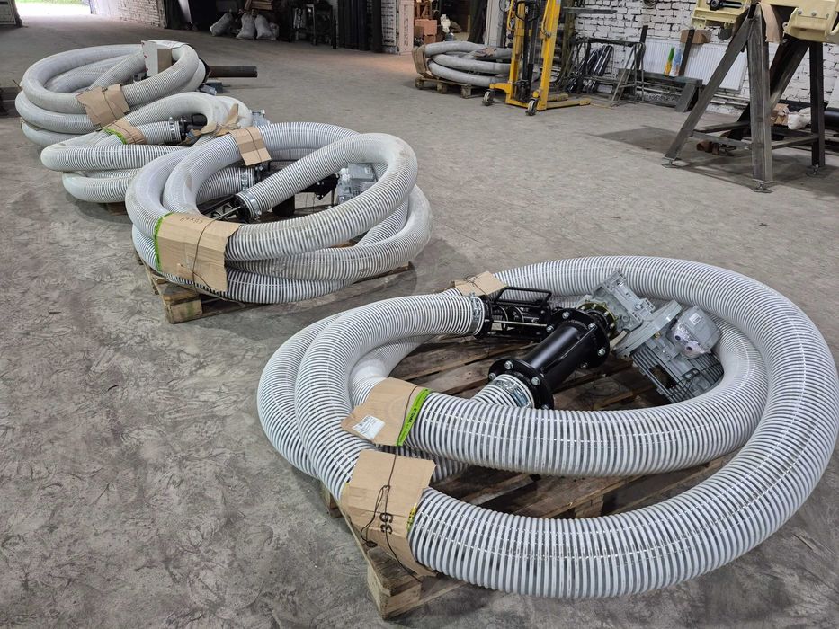 Шнековий погрузчик (навантажувач, конвейєр, зернометач, гнучкий) зерна