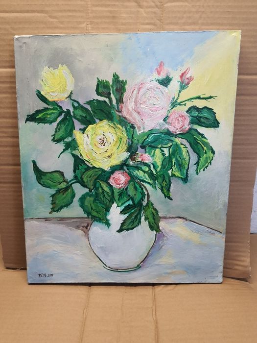 Obraz Kwiaty w Wazonie