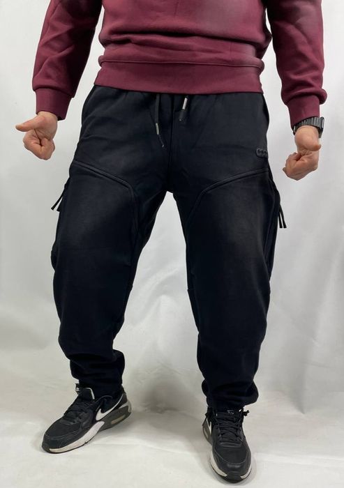 Мужские штаны коттон на флисе