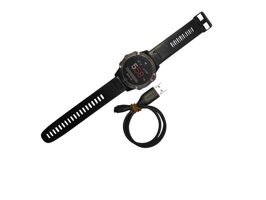 Smartwatch Garmin Fenix 6 + ładowarka (zawiesza się)