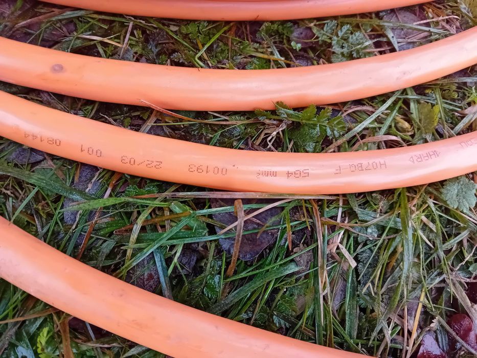 Przedłużacz gruby budowlany  32A H07BQ-F 5G4 mm pomarańczowy 50mb
