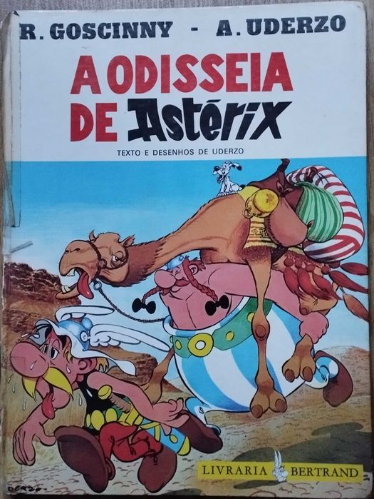 7 Livros Antigos Banda Desenhada Asterix,Spirou,Blake & Mortimer