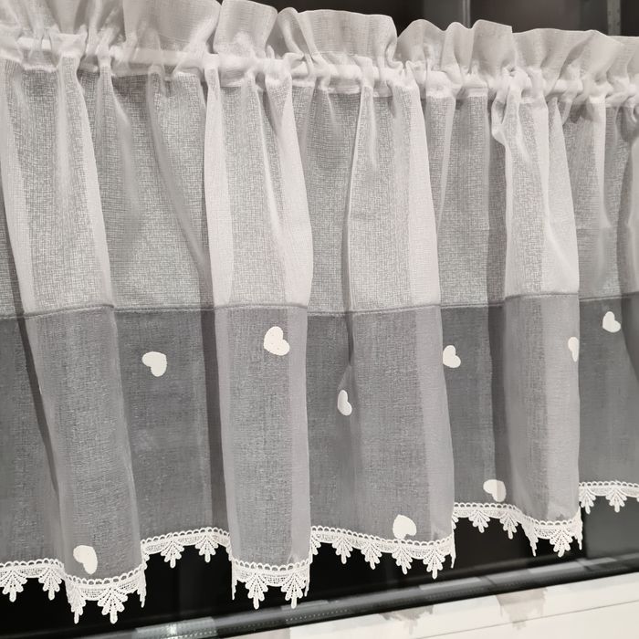 Zazdrostka biało-szare serduszka - Promocja!