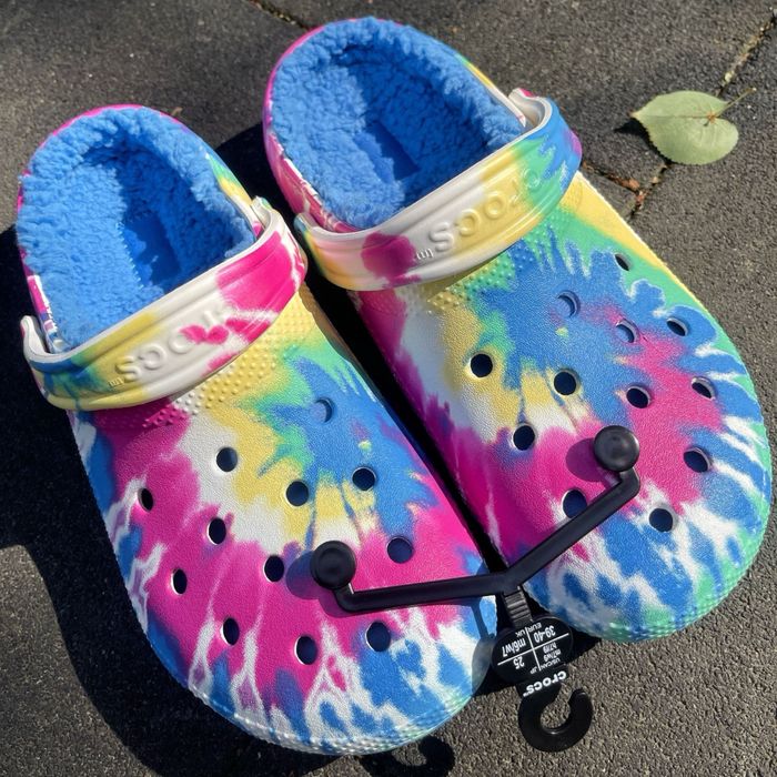 Оригінал Crocs утеплені,на флісі.Крокси теплі жіночі зимові,з хутром