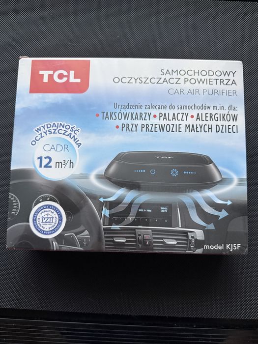 Samochodowy oczyszczacz powietrza TCL HEPA Gratis Dowóz Śląsk