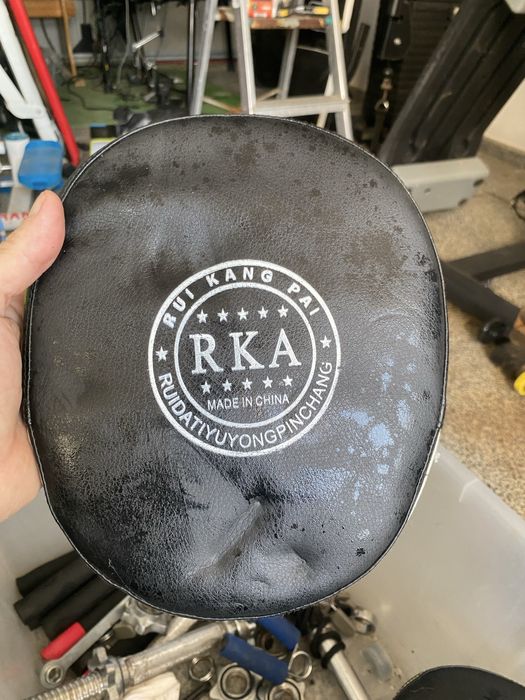 Plasterons para treino de luta