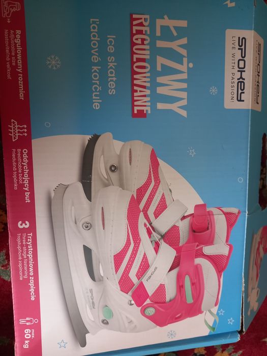 Sprzedam łyżwy i kask