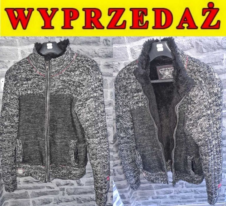 VIP ekskluzywny sweter na FUTRZE Smith&Jones OKAZJA