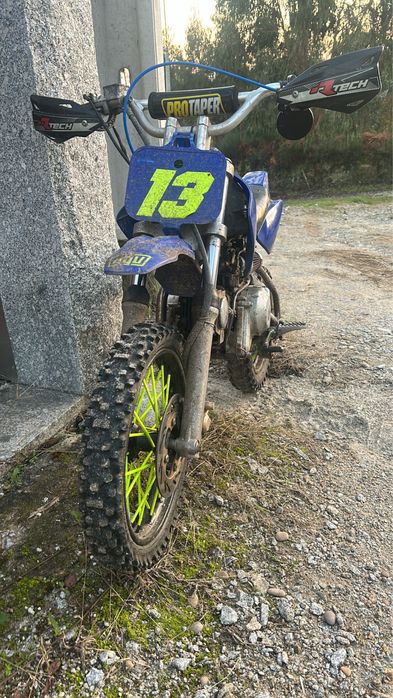 Pit bike 110cc a puxar mesmo bem