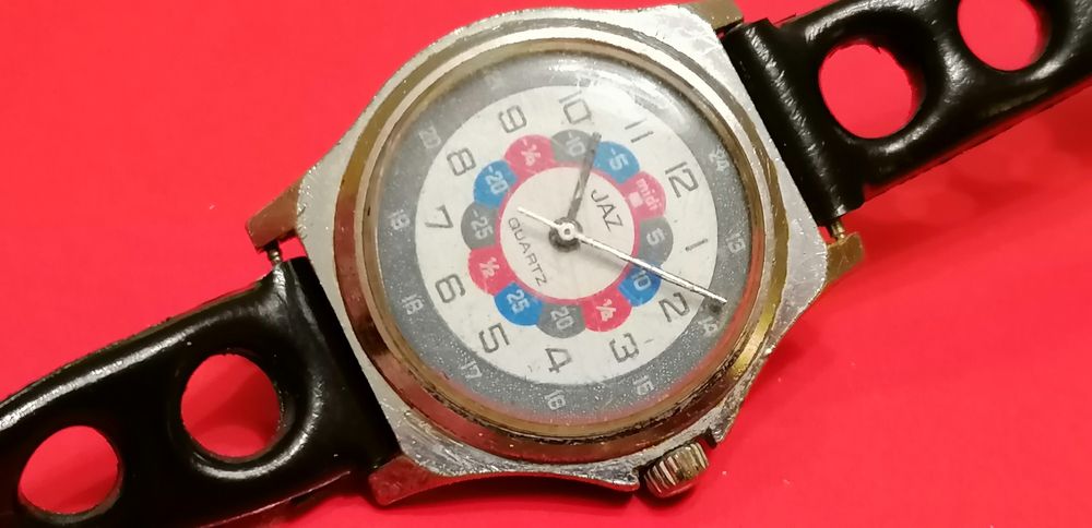 Relógio antigo jaz quartz jaz criança vintage e casio anadigital