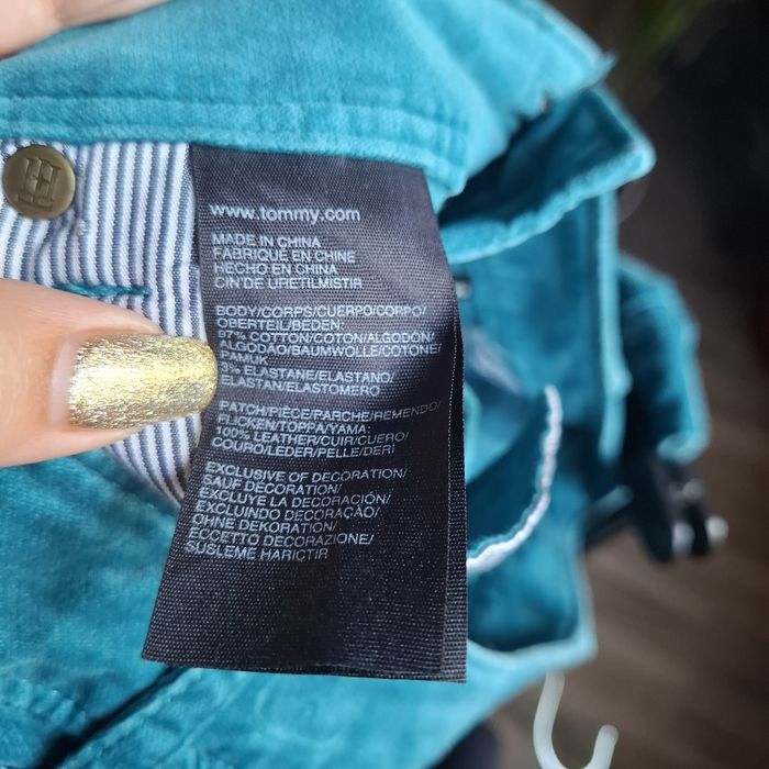 Вельветові штани Tommy Hilfiger жіночі