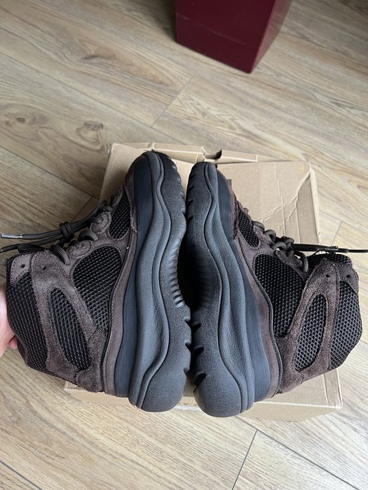 Adidas Yeezy Desert Boot Oil sneakersy wysokie brązowe 42