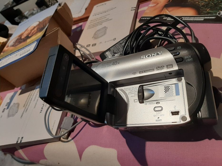 Máquina gravar video em mini disc