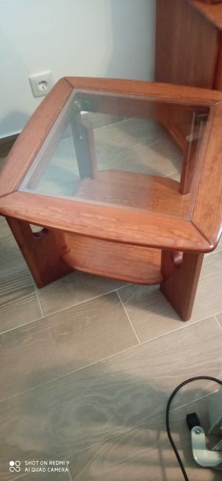 Mesa de apoio madeira maciça
