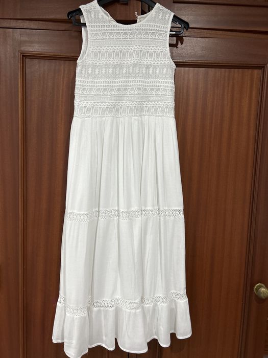 Vestido comprido para menina