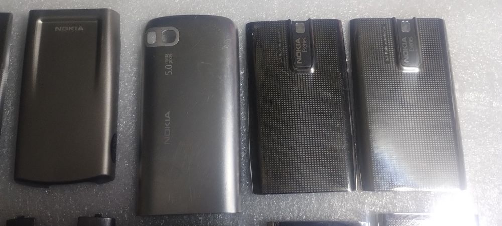 Nokia задні кришки металеві Е серія, Nokia E51 E55 E66 , Nokia X 2- 00, Nokia  C3-01.
