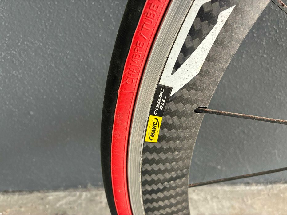 Bicicleta Orbea Orca c/ rodas Mavic e medidor de potência