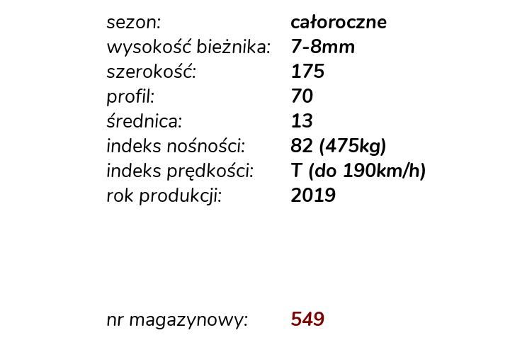 Maxxis AP2 All Season 175/70 R13