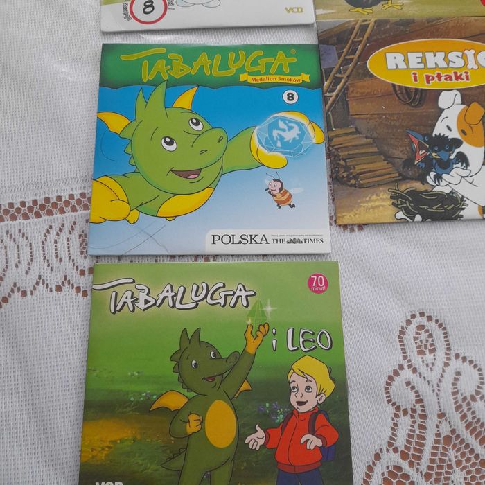 Reksio, Bałwanek Bouli, Tabaluga,Przygody kota Filemona vcd.