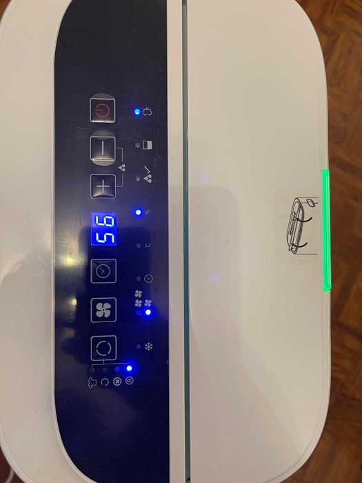 Desumidificador Ambiano 20L - Como Novo! 4 Modos + Rodas 220-240V