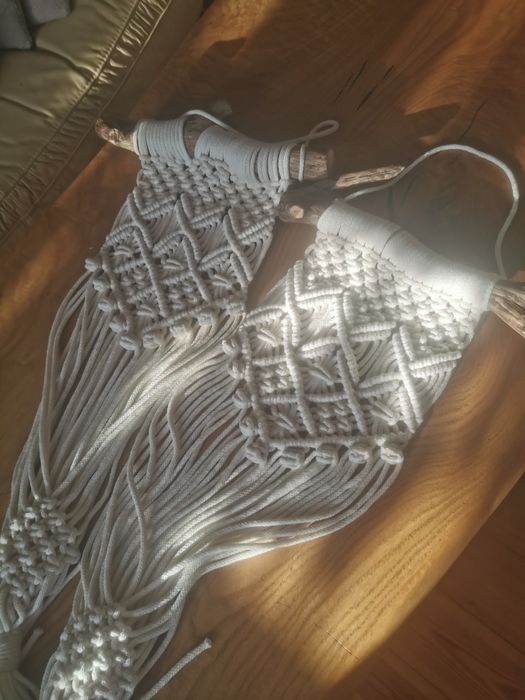 Kwietnik makrama Boho sprzedam kwietnik ręcznie