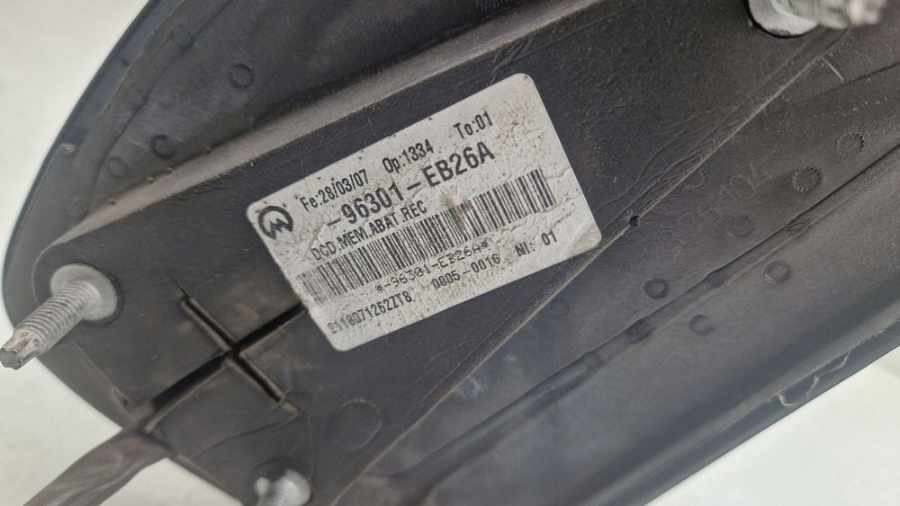 nissan pathfinder r51 05-10 prawe lusterko zewnętrzne b25 11 pin 90301eb26a