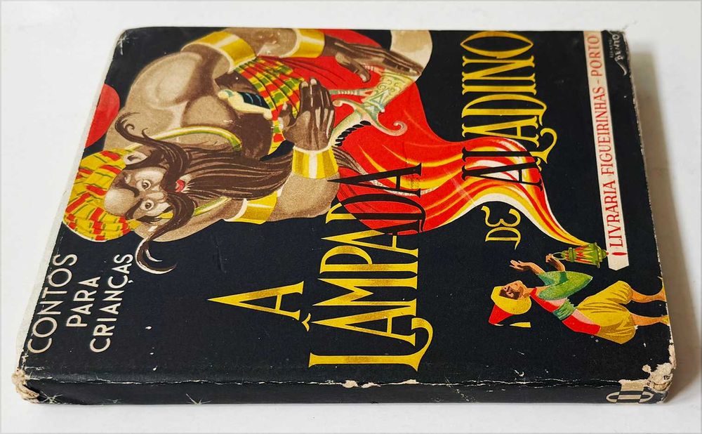 1957_A LÂMPADA DE ALADINO E OUTROS CONTOS. Ilustrações de Alfredo Moraes. Em muito bom estado geral.